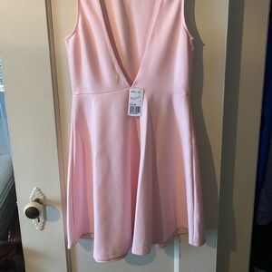 Pink minidress, perfect for summer, size L